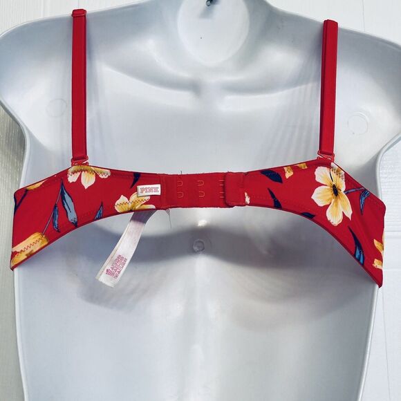 Alex Lee Aillon X Victoria's‎ Secret PINK Wear Everywhere Super Push-Up Bra 32A - Picture 5 of 11